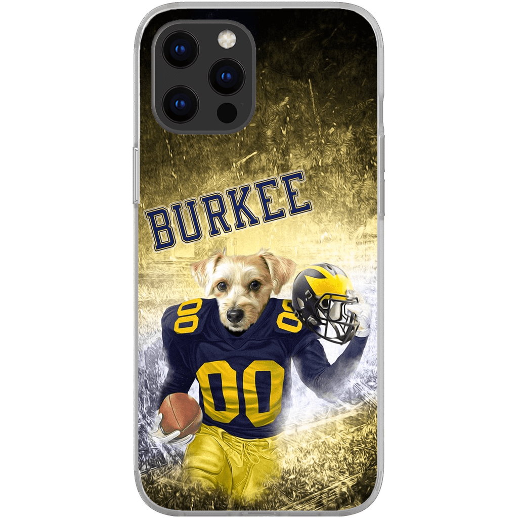 Funda para teléfono personalizada &#39;Michigan Doggos&#39;