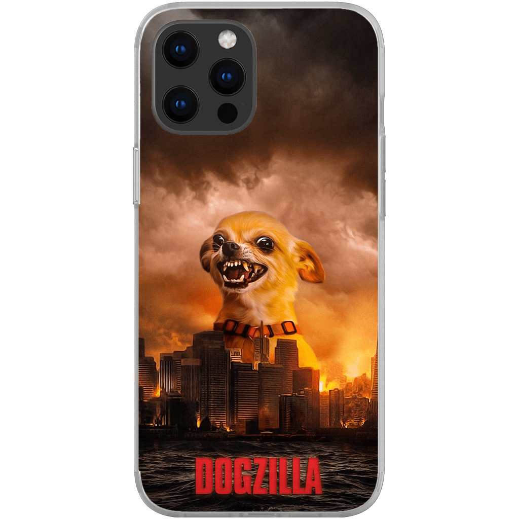 Funda para móvil personalizada &#39;Dogzilla&#39;