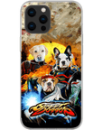 'Street Doggos' Funda personalizada para teléfono con 3 mascotas