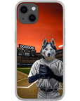 Funda para móvil personalizada 'El jugador de béisbol'