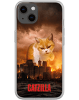 Funda para móvil personalizada 'Catzilla'