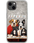 'Furends' Funda personalizada para teléfono con 2 mascotas