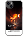 Funda personalizada para teléfono con 2 perros 'Dogpocalypse Now'