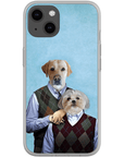 'Step-Doggos' Funda personalizada para teléfono con 2 perros