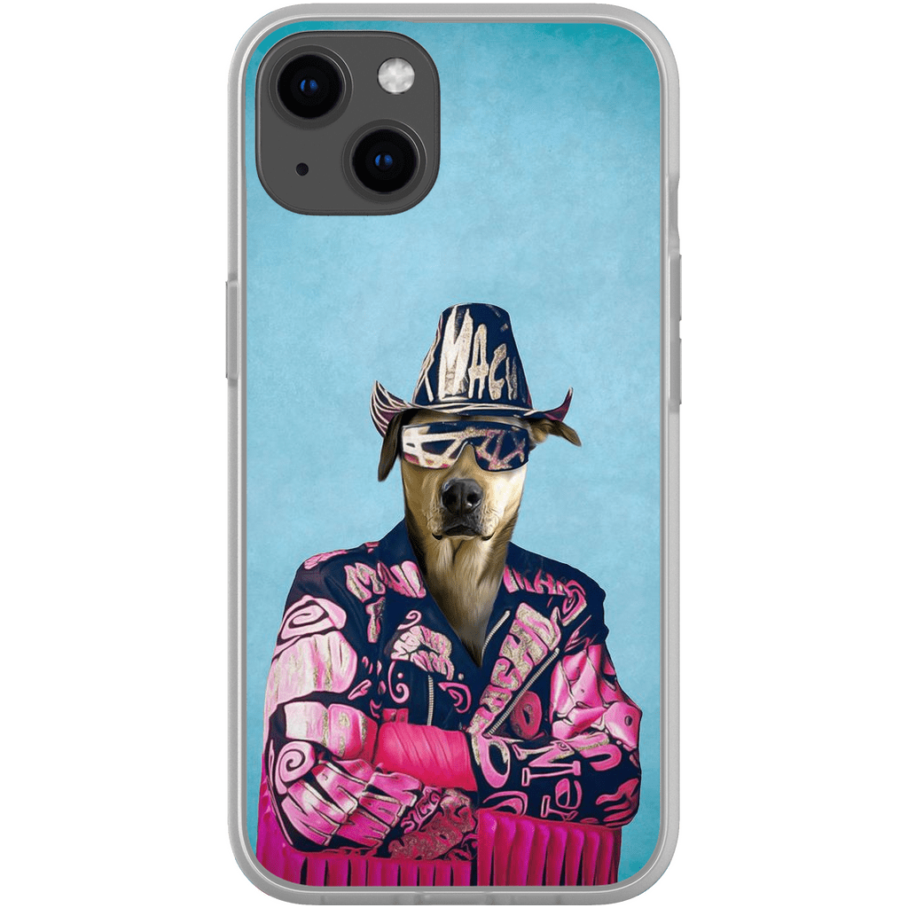 Funda para teléfono personalizada &#39;Macho Man Randy Dogger&#39;