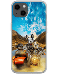 'Harley Wooferson' Funda personalizada para teléfono con 3 mascotas