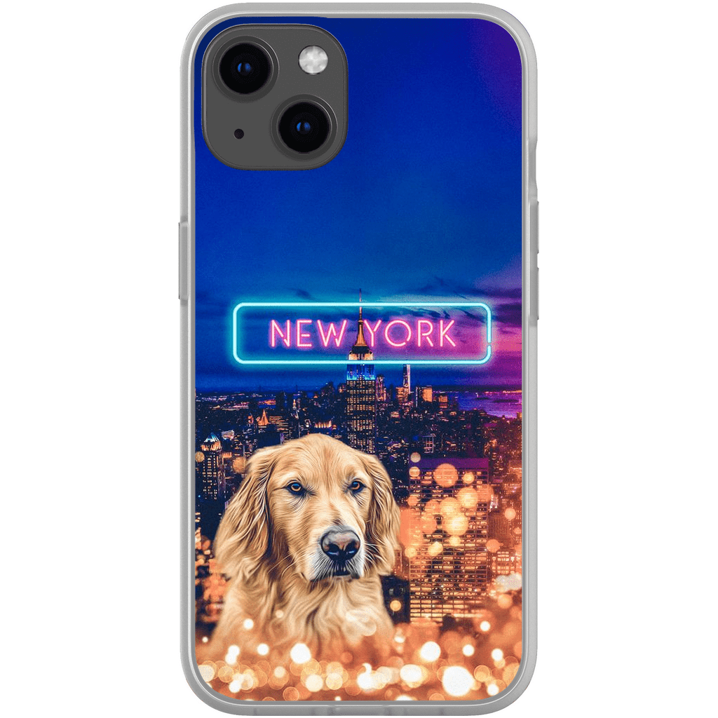 Funda para móvil personalizada &#39;Doggos de Nueva York&#39;