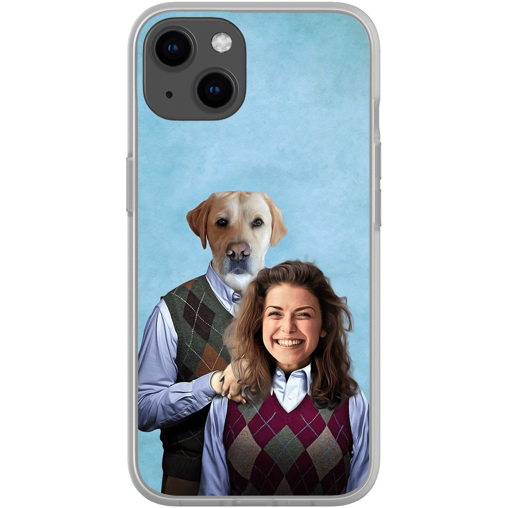 Funda para teléfono personalizada &#39;Step Doggo &amp;amp; Human (hembra)&#39;