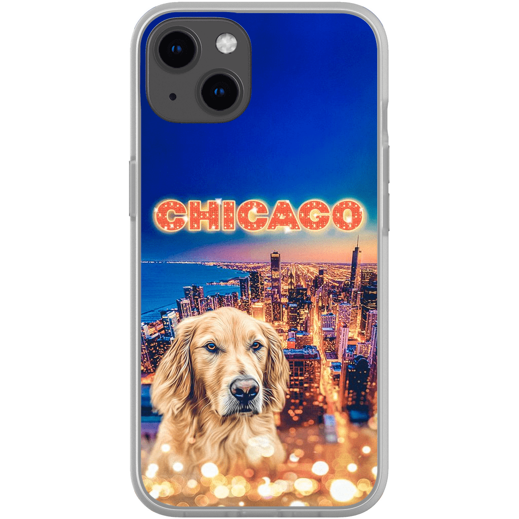 Funda para teléfono personalizada &#39;Doggos Of Chicago&#39;