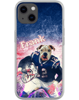 Funda personalizada para teléfono con perro 'New England Doggos'