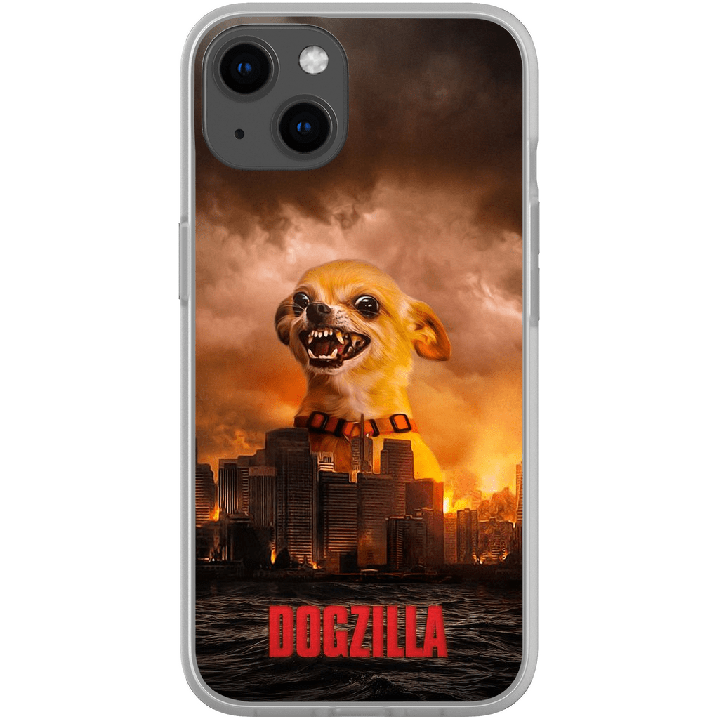 Funda para móvil personalizada &#39;Dogzilla&#39;