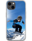 Funda para móvil personalizada 'El snowboarder'