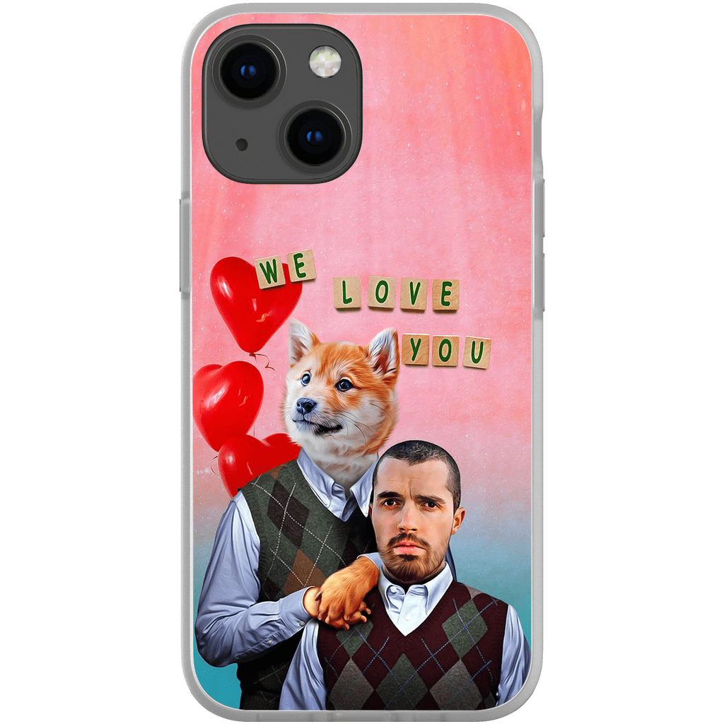 Fundas para móviles personalizadas &#39;Step Doggo/Human Valentines&#39;