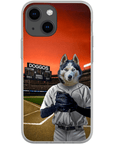 Funda para móvil personalizada 'El jugador de béisbol'