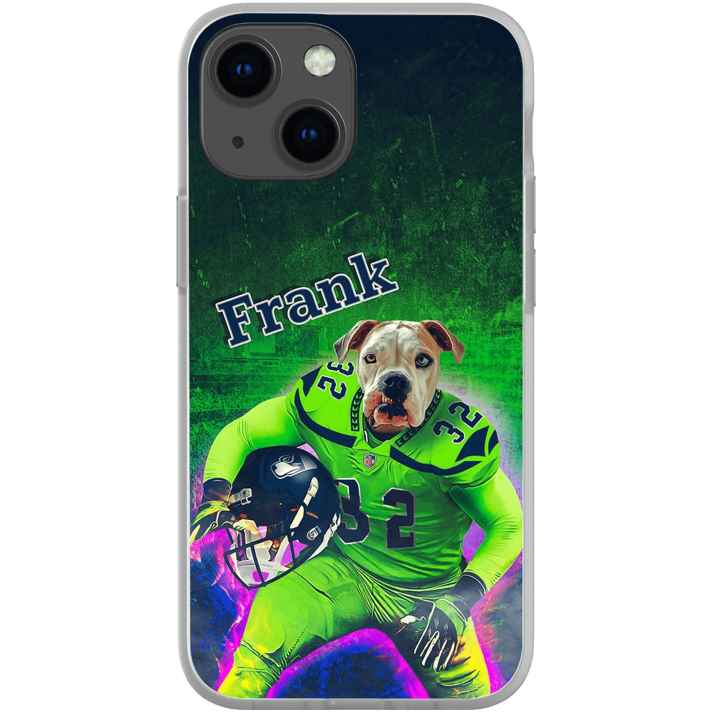 Funda personalizada para teléfono con perro &#39;Seattle Doggos&#39;