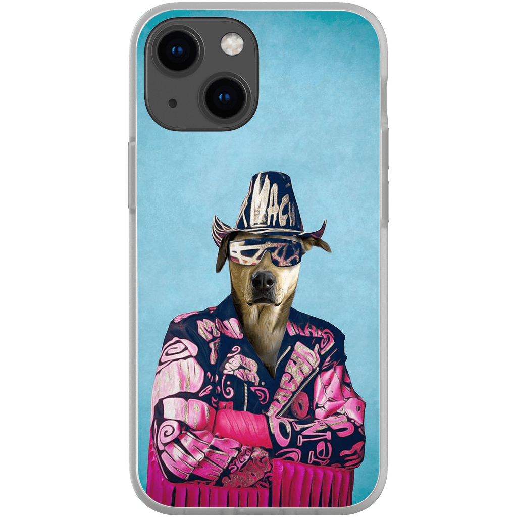 Funda para teléfono personalizada &#39;Macho Man Randy Dogger&#39;