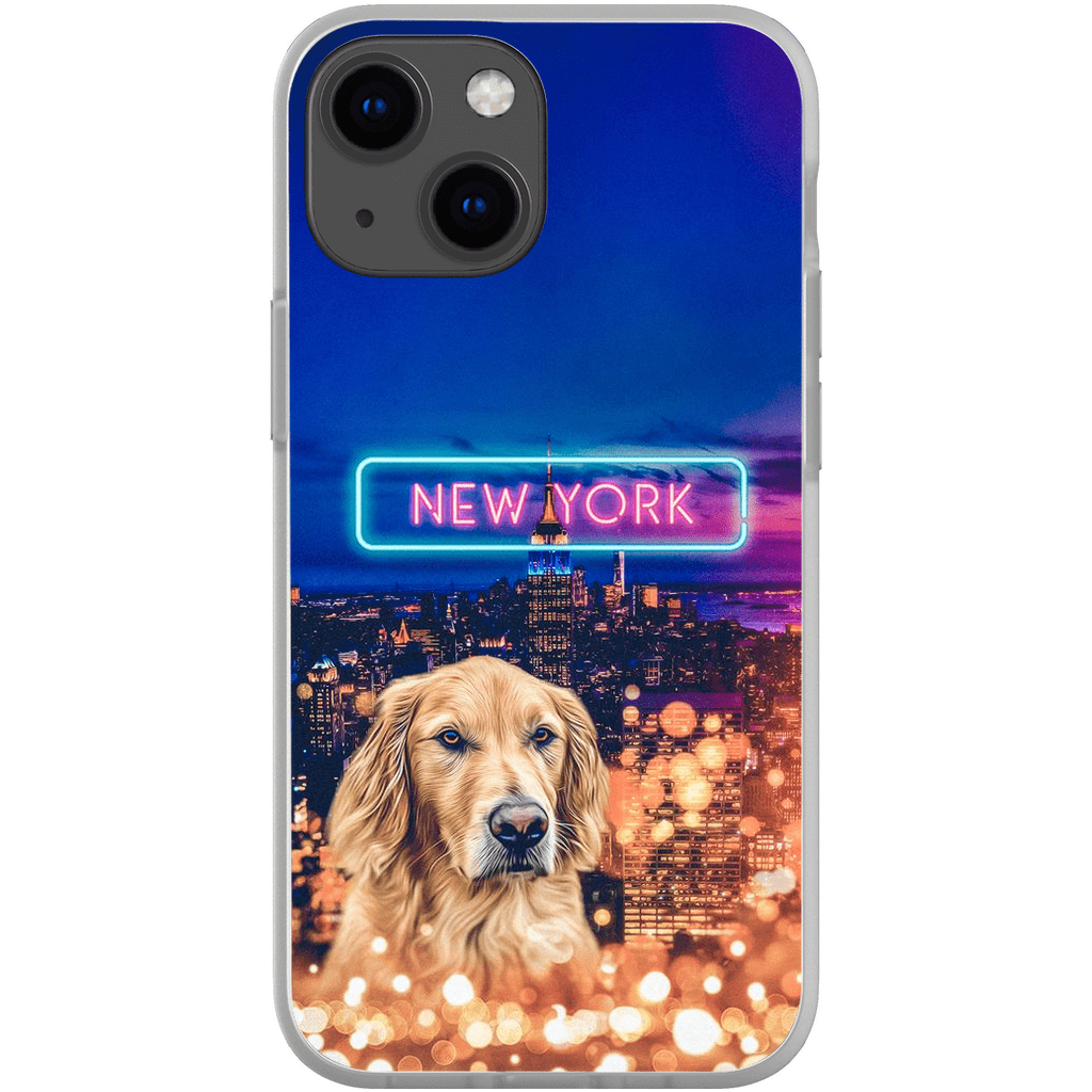 Funda para móvil personalizada &#39;Doggos de Nueva York&#39;