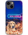 Funda para móvil personalizada 'Doggos de Nueva York'