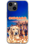 Funda para teléfono personalizada 'Doggos Of Chicago'