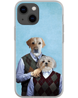 'Step-Doggos' Funda personalizada para teléfono con 2 perros