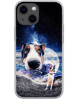 Funda para móvil personalizada 'Doggo in Space'