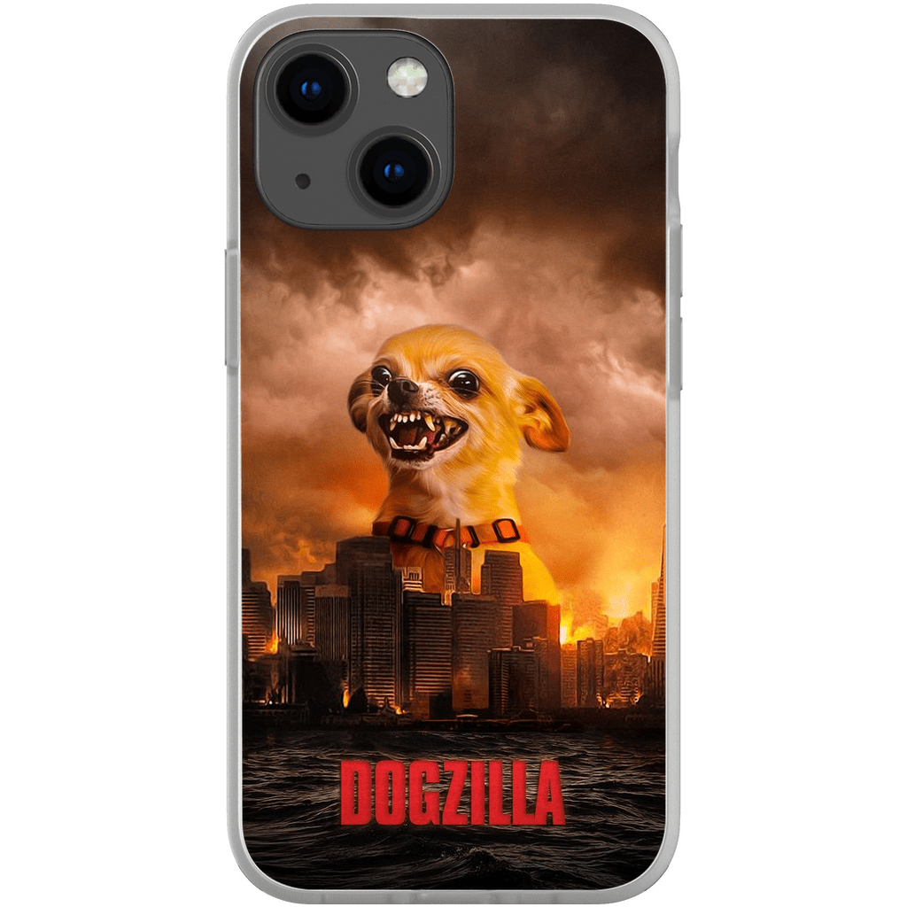 Funda para móvil personalizada &#39;Dogzilla&#39;