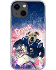 Funda personalizada para teléfono con perro 'New England Doggos'