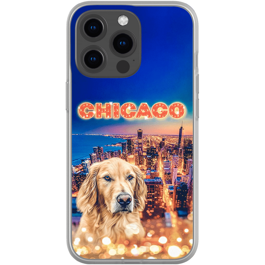 Funda para teléfono personalizada &#39;Doggos Of Chicago&#39;