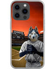 Funda para móvil personalizada 'El jugador de béisbol'