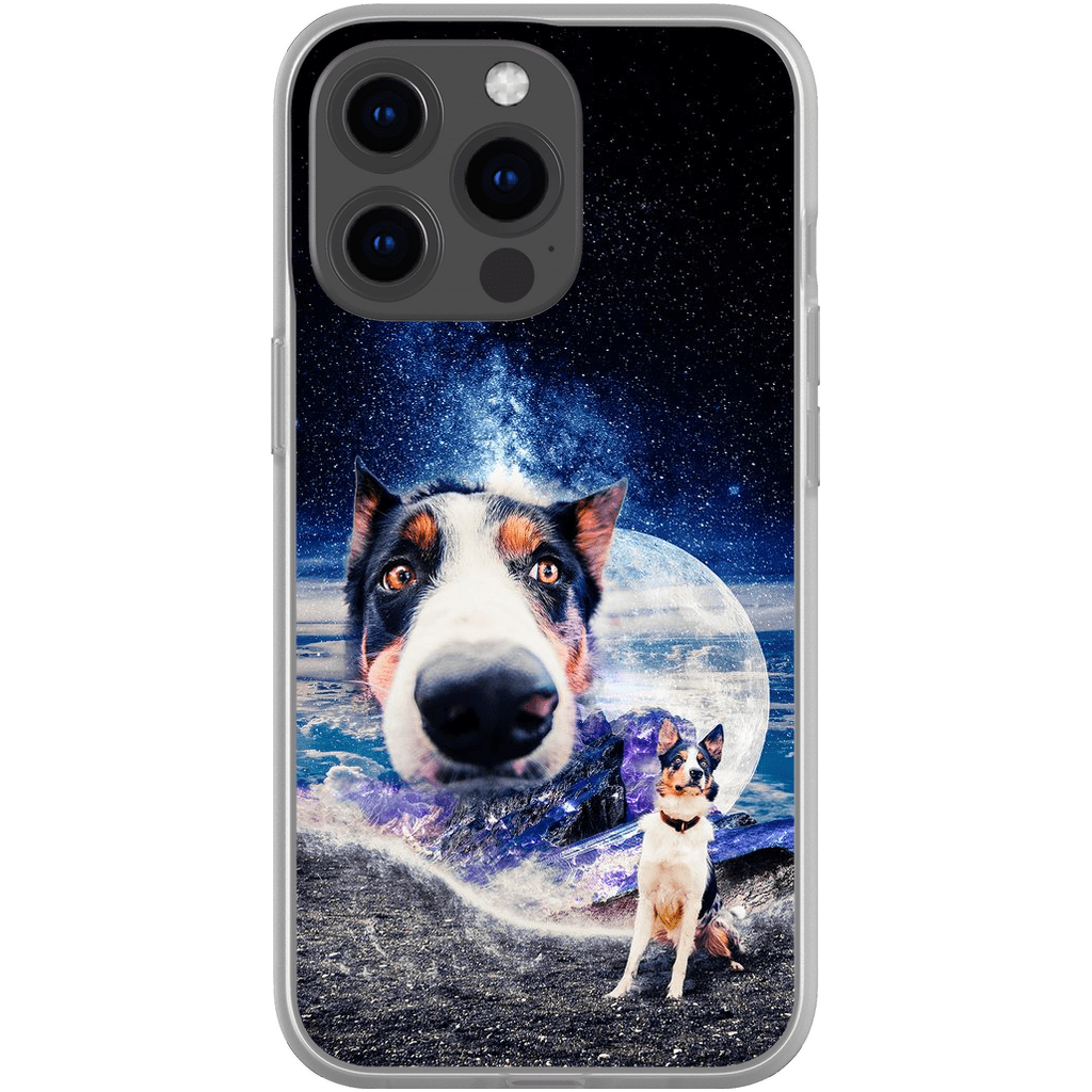 Funda para móvil personalizada &#39;Doggo in Space&#39;