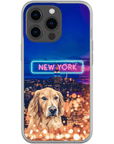 Funda para móvil personalizada 'Doggos de Nueva York'