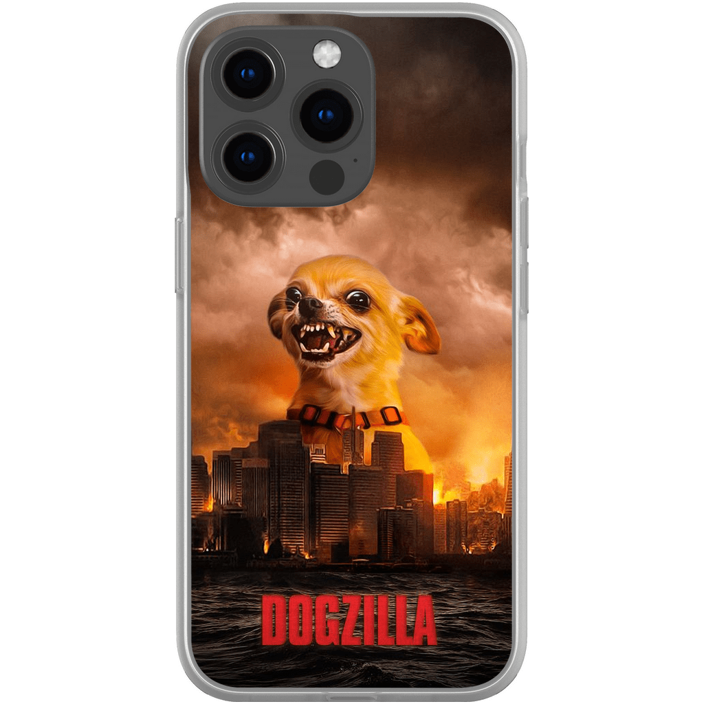 Funda para móvil personalizada &#39;Dogzilla&#39;