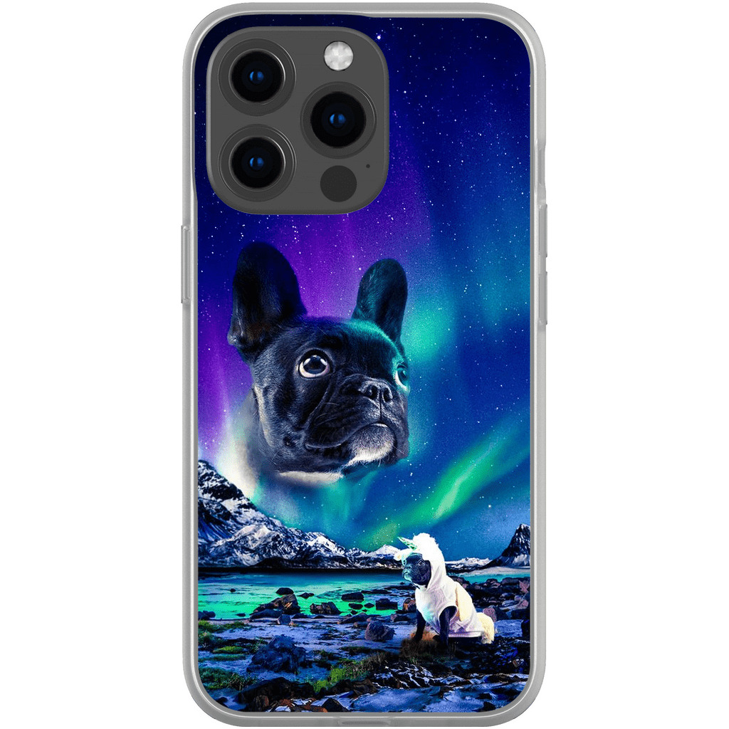 Funda para móvil personalizada &#39;Majestic Northern Lights&#39;