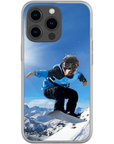 Funda para móvil personalizada 'El snowboarder'