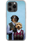 Funda personalizada para teléfono 'Step Doggo &amp; Doggette'