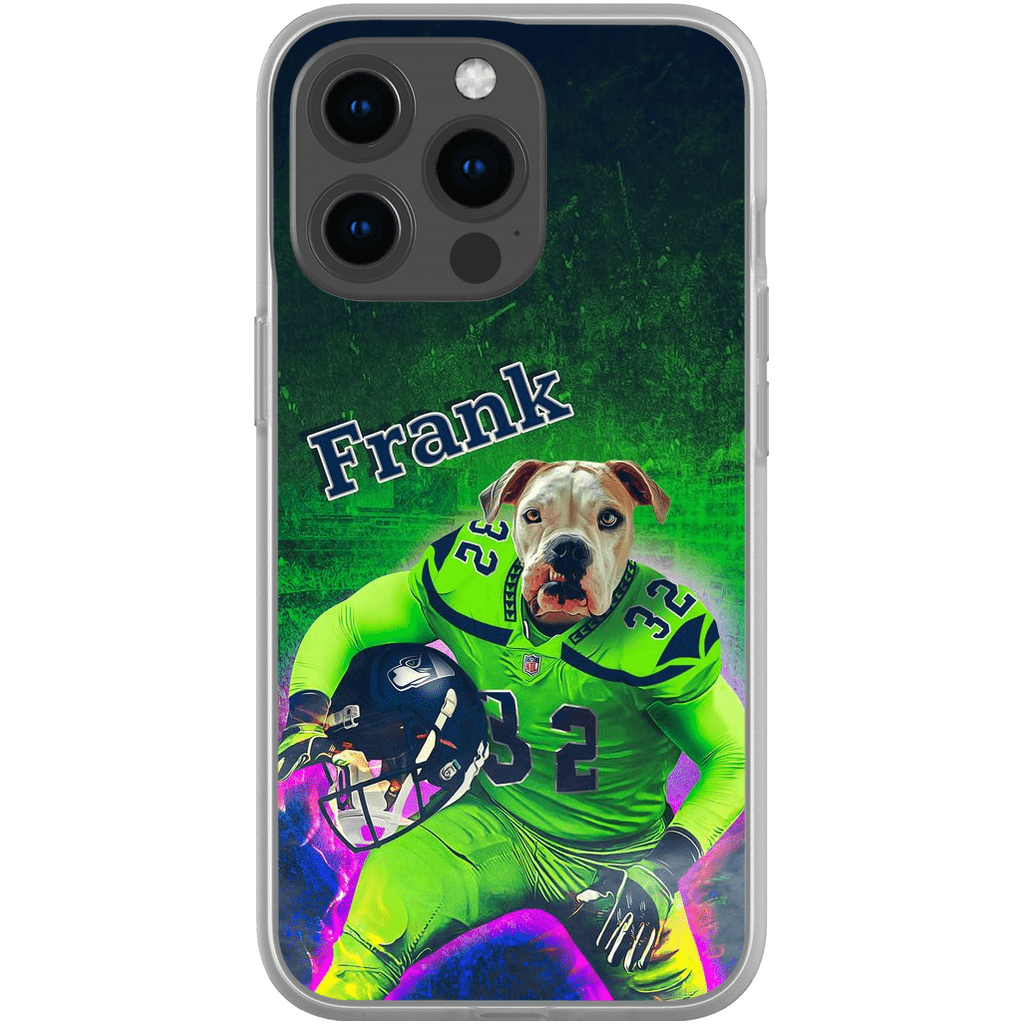 Funda personalizada para teléfono con perro &#39;Seattle Doggos&#39;