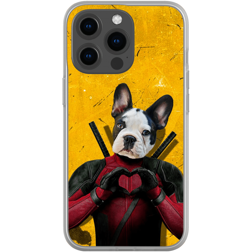 Funda para teléfono personalizada &#39;Deadpaw&#39;