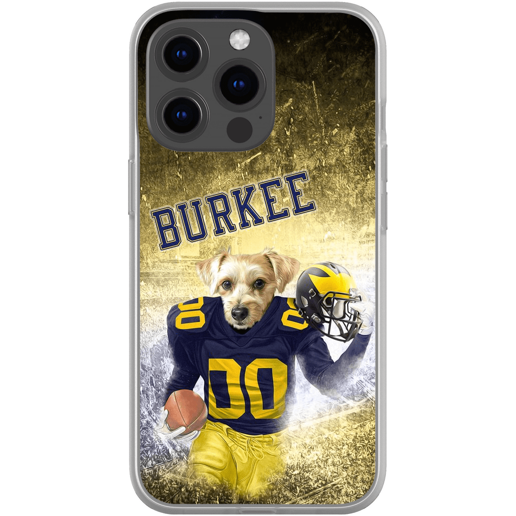 Funda para teléfono personalizada &#39;Michigan Doggos&#39;