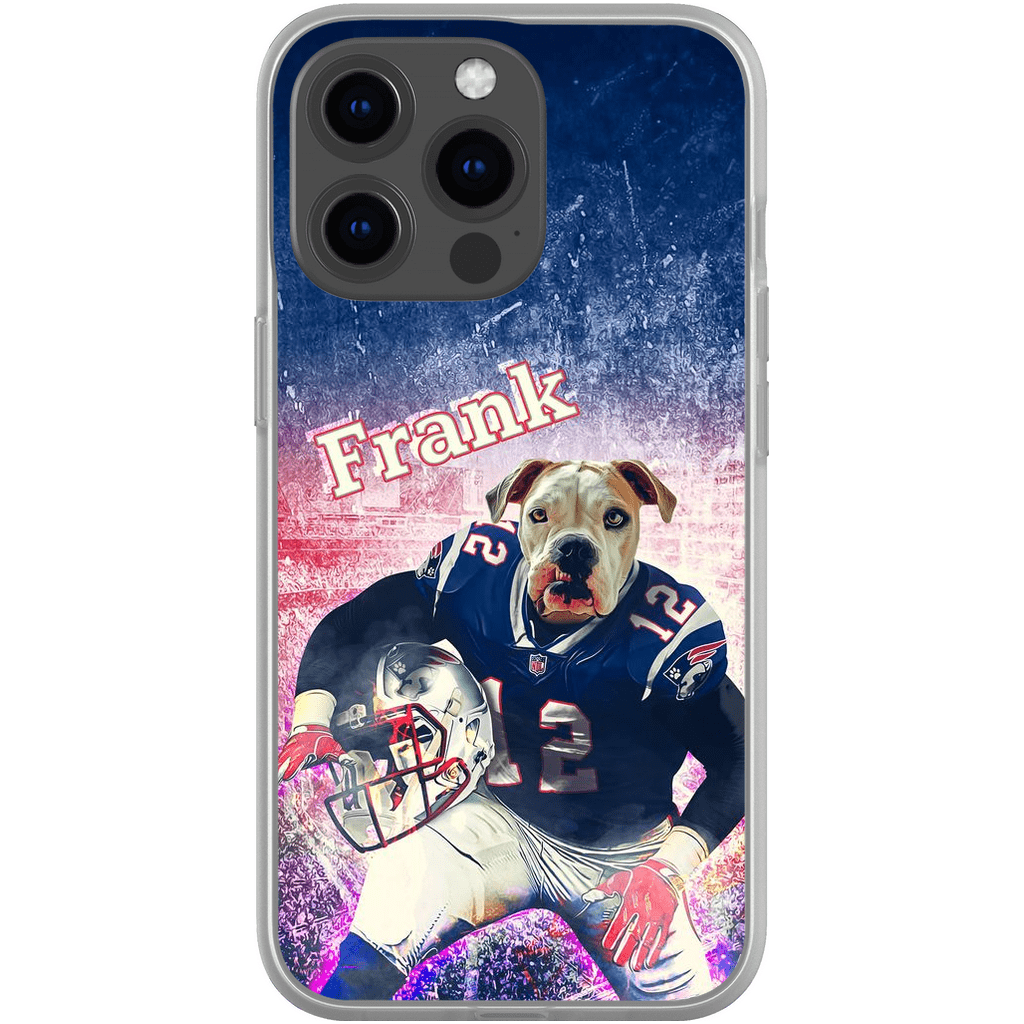 Funda personalizada para teléfono con perro &#39;New England Doggos&#39;