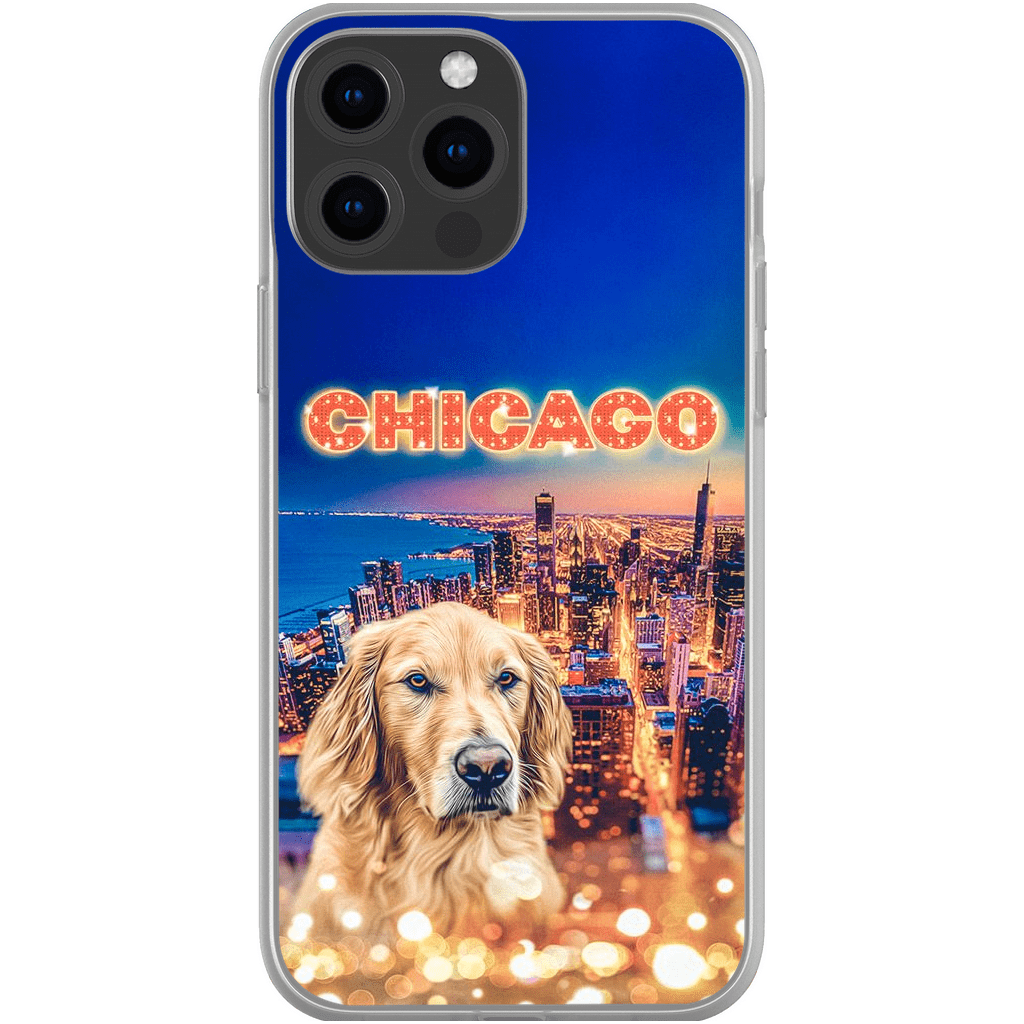 Funda para teléfono personalizada &#39;Doggos Of Chicago&#39;