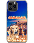 Funda para teléfono personalizada 'Doggos Of Chicago'