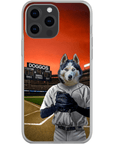 Funda para móvil personalizada 'El jugador de béisbol'