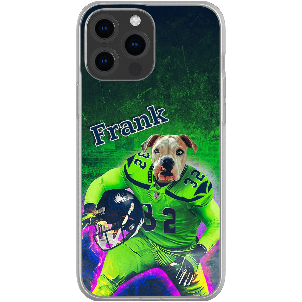 Funda personalizada para teléfono con perro &#39;Seattle Doggos&#39;