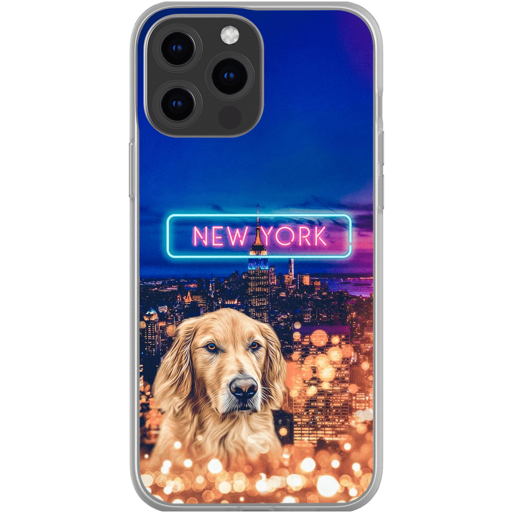 Funda para móvil personalizada &#39;Doggos de Nueva York&#39;