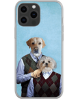 'Step-Doggos' Funda personalizada para teléfono con 2 perros