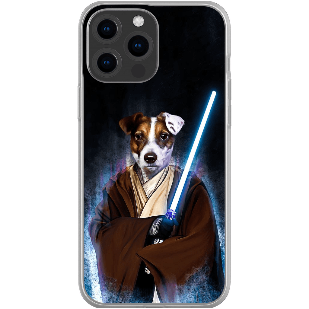 Funda para móvil personalizada &#39;Doggo-Jedi&#39;