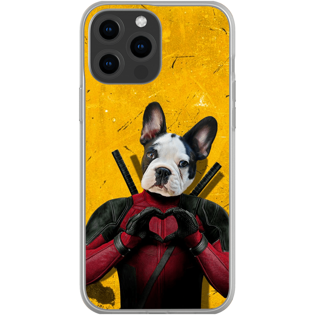 Funda para teléfono personalizada &#39;Deadpaw&#39;