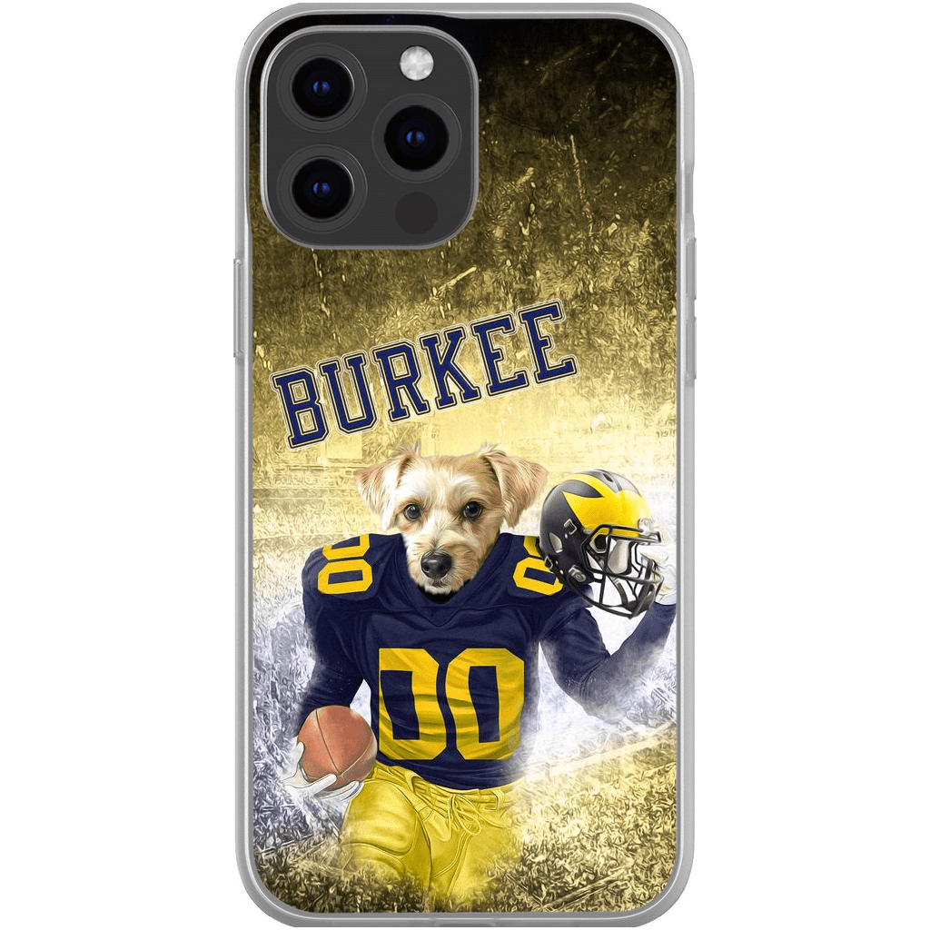 Funda para teléfono personalizada &#39;Michigan Doggos&#39;