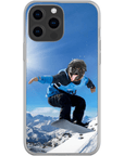 Funda para móvil personalizada 'El snowboarder'