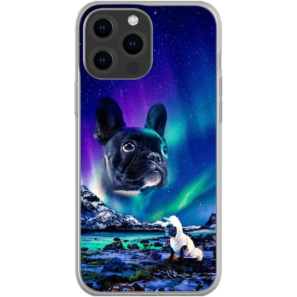 Funda para móvil personalizada &#39;Majestic Northern Lights&#39;